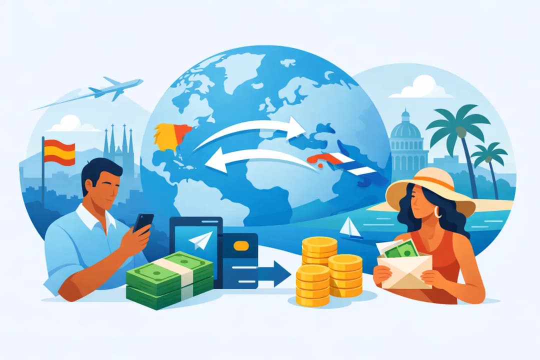 Cómo enviar dinero a Cuba desde España