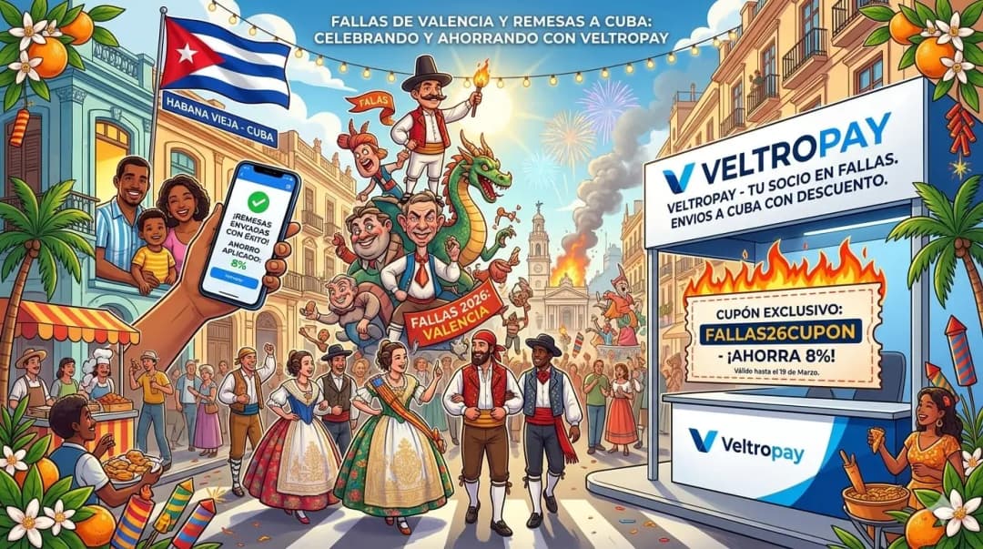 Fallas de Valencia 2026: Guía Completa y Cómo Enviar Remesas a Cuba con Descuento Especial