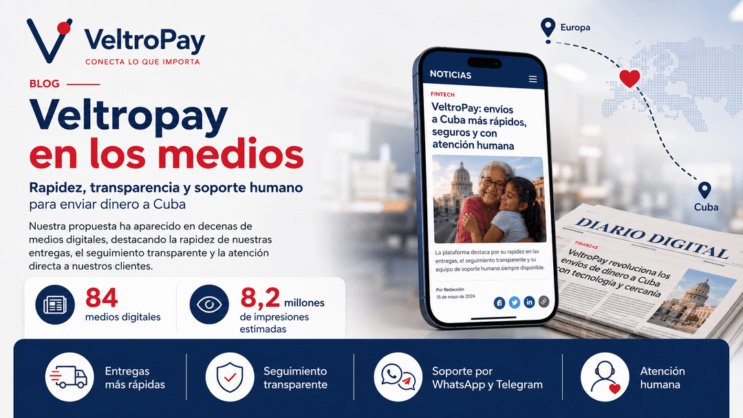 VeltroPay en los medios: rapidez y atención humana